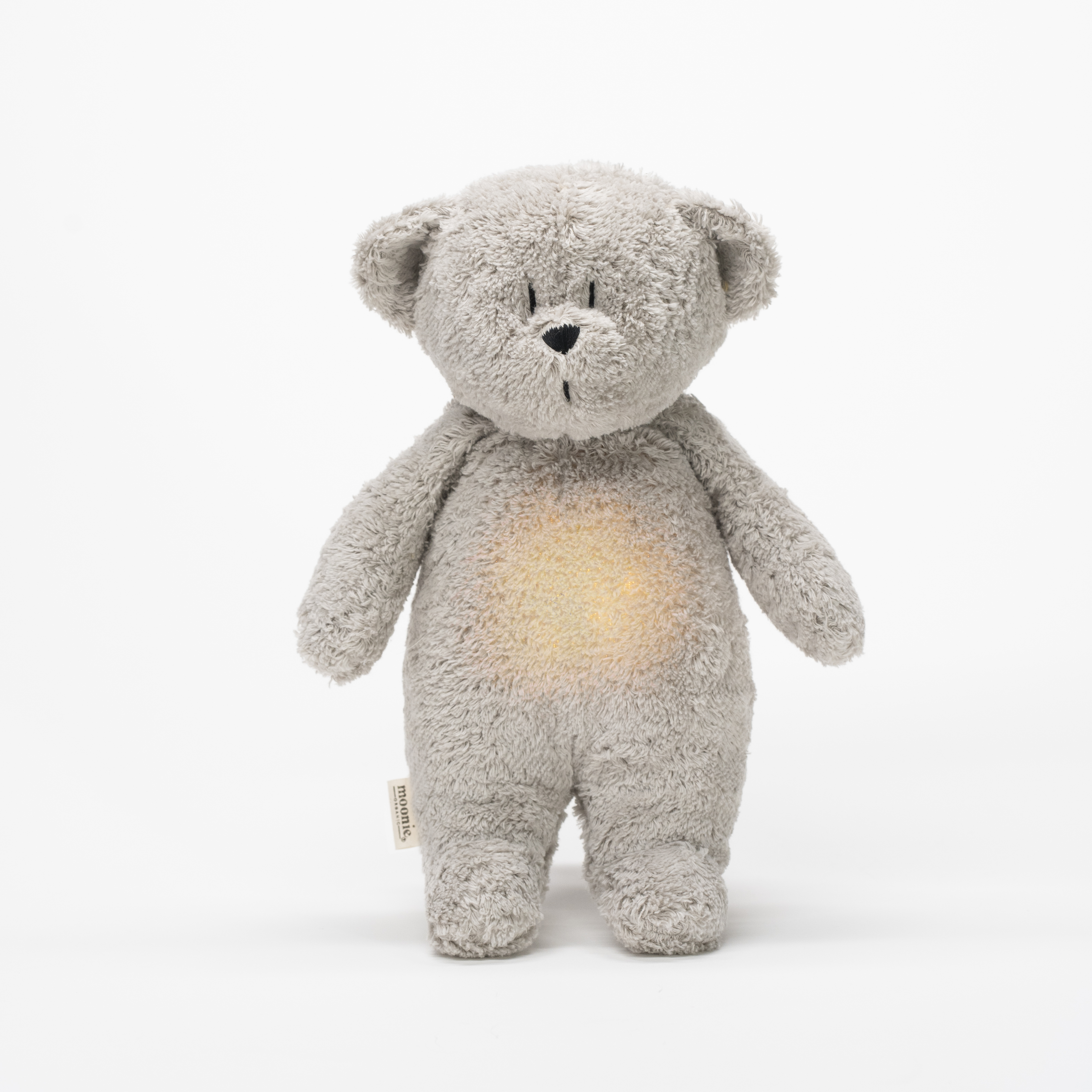 Moonie Knuffel The Humming Bear 2.0 Gray Natur