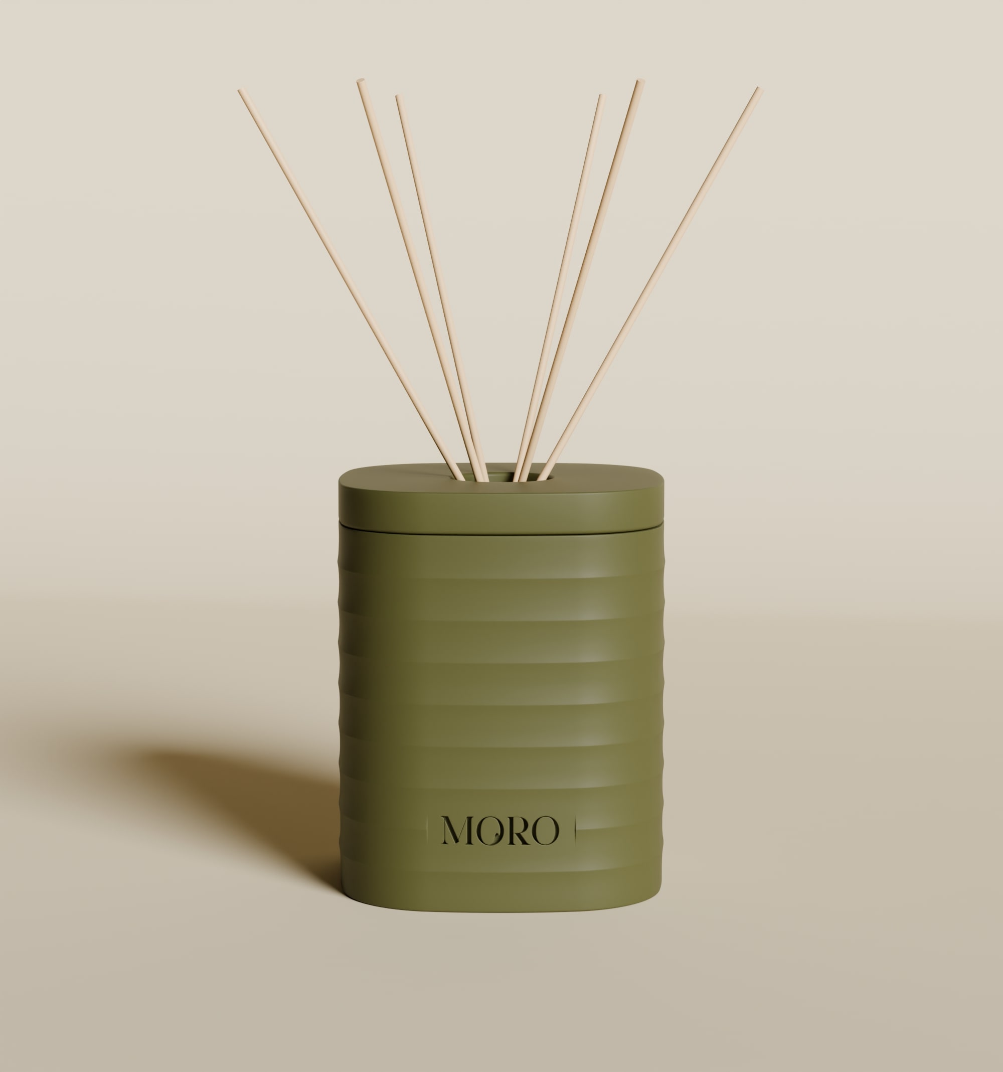 Moro Geurdiffuser Amber & Musk 200ml - Groen