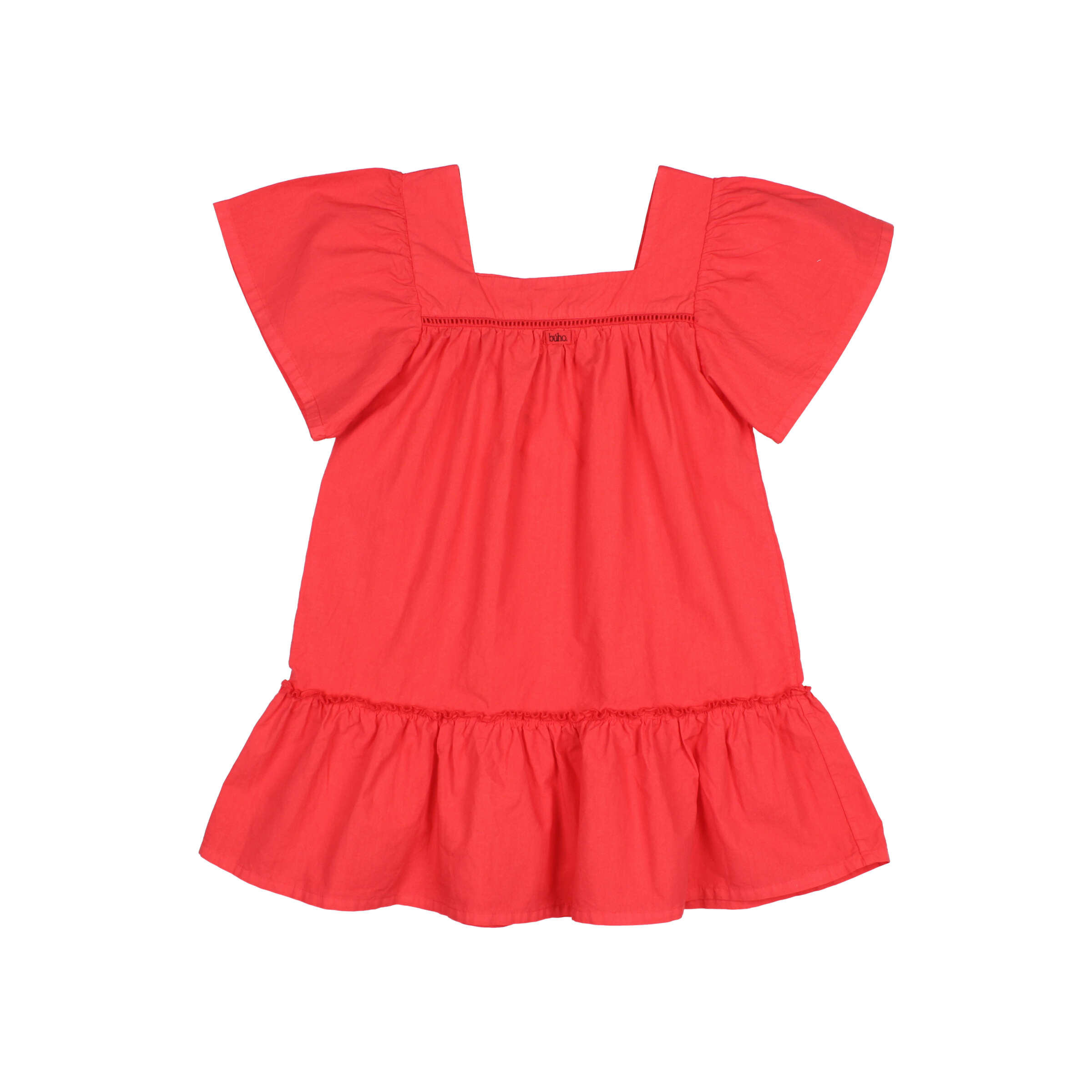 Buho Kids Kleed Poplin Coral