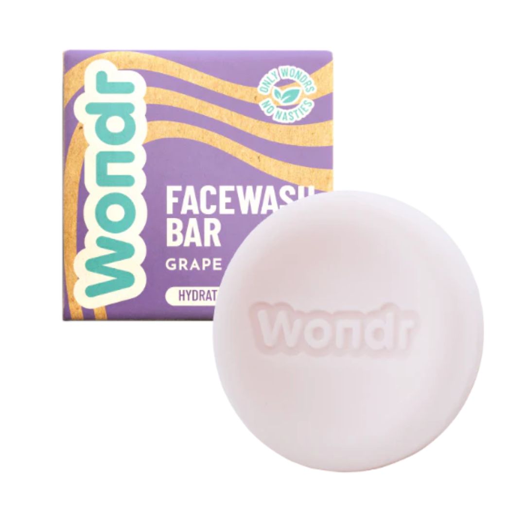 WONDR Facewash Bar Grape Vitality
