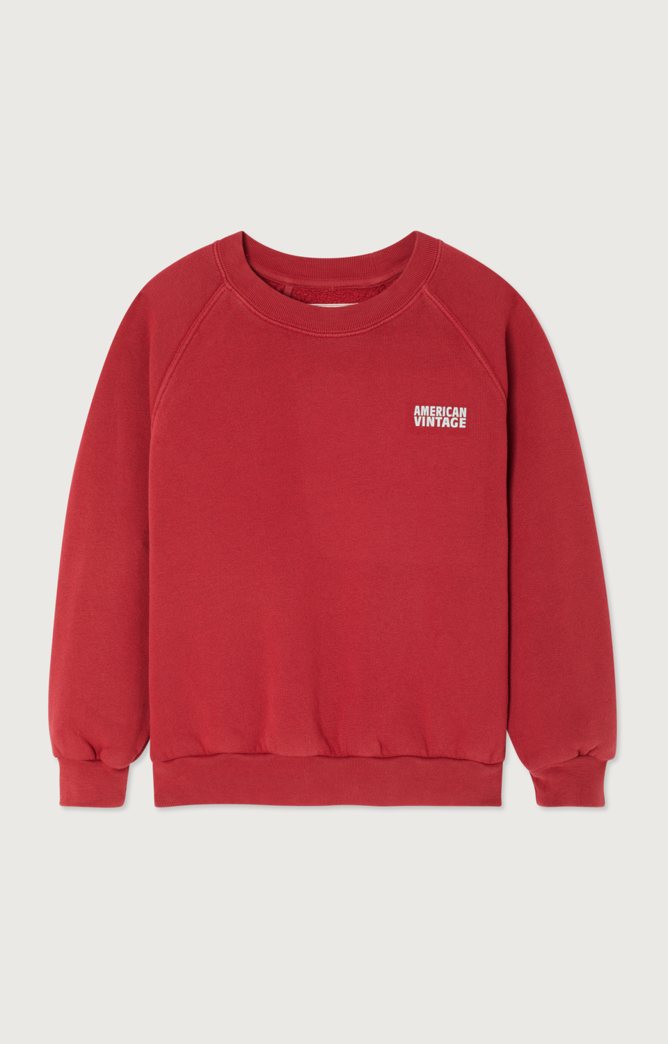 American Vintage Kids Sweater Izubird Cerise Vintage