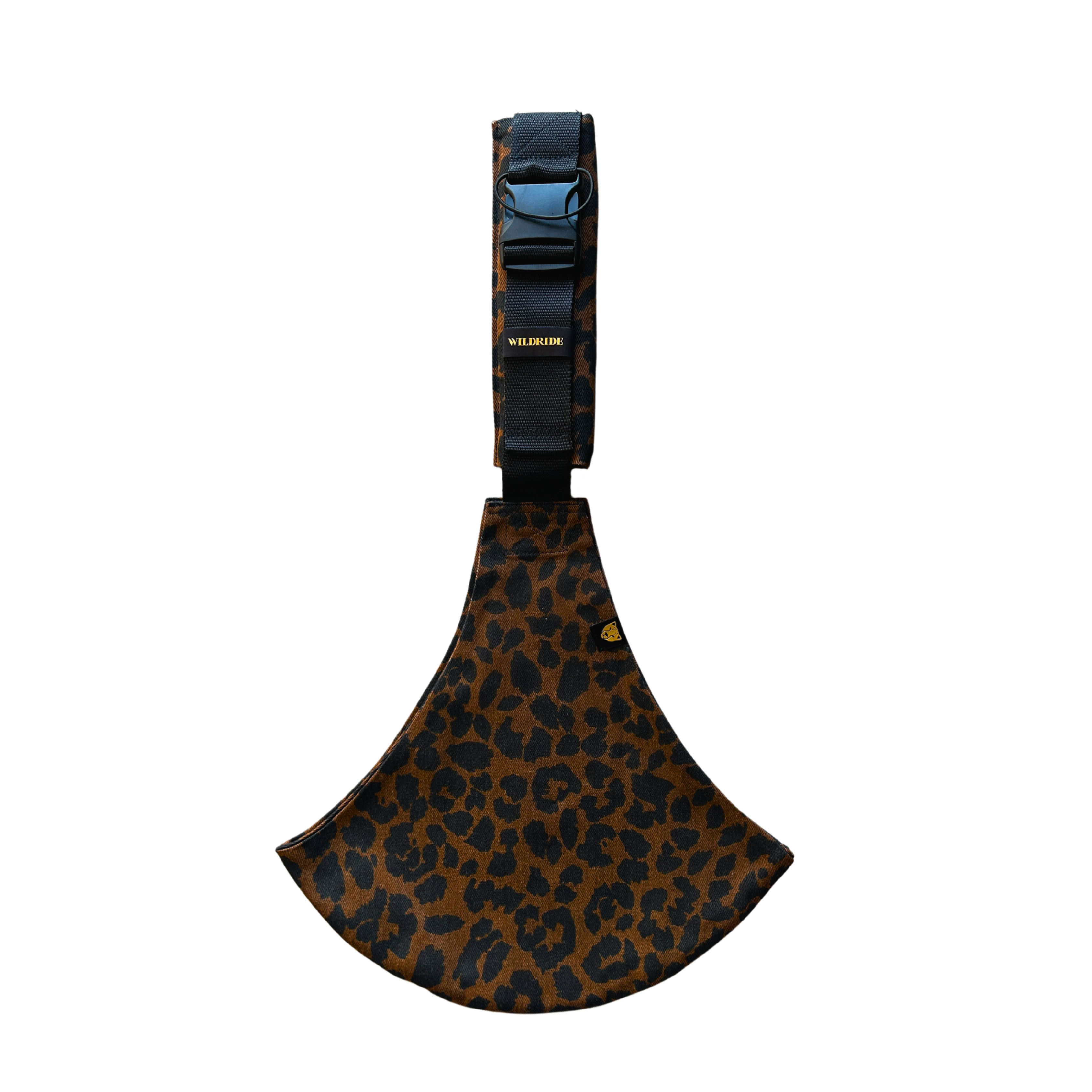 Wildride Draagzak-Heupdrager voor Peuter Swing Carrier Brown Leopard