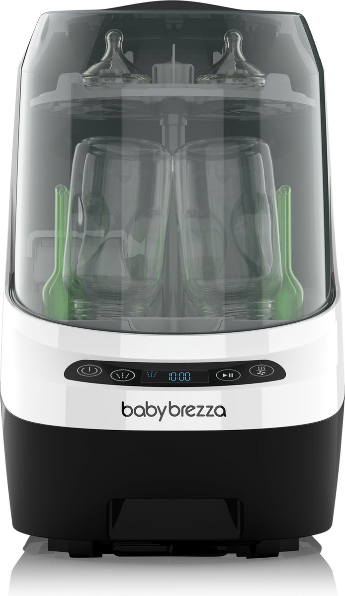 Baby Brezza Bottle Washer Pro-Sterilisator voor Flessen-Bekers-Accessoires + 60 tabs