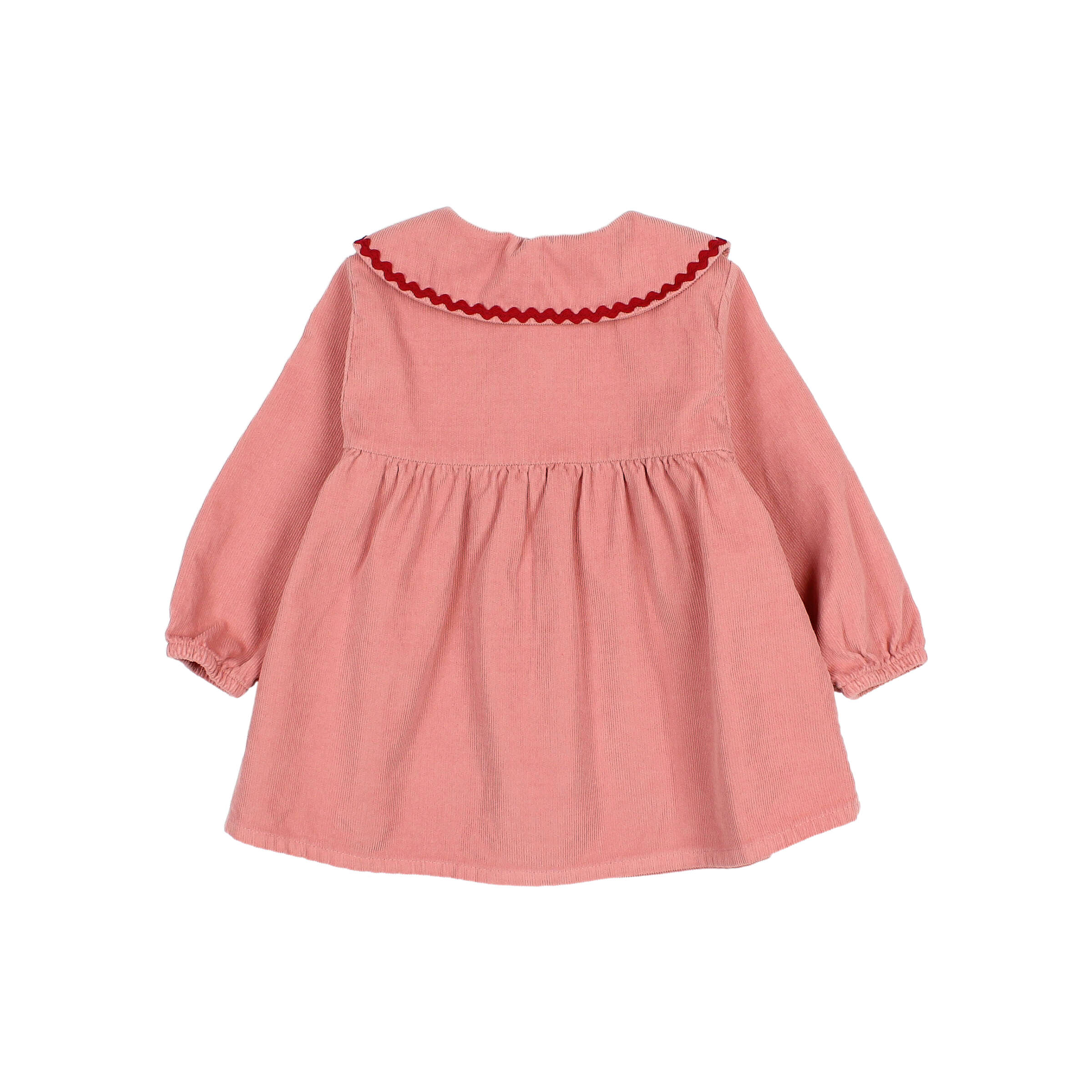 Buho Baby Kleed Soft Velours Peony