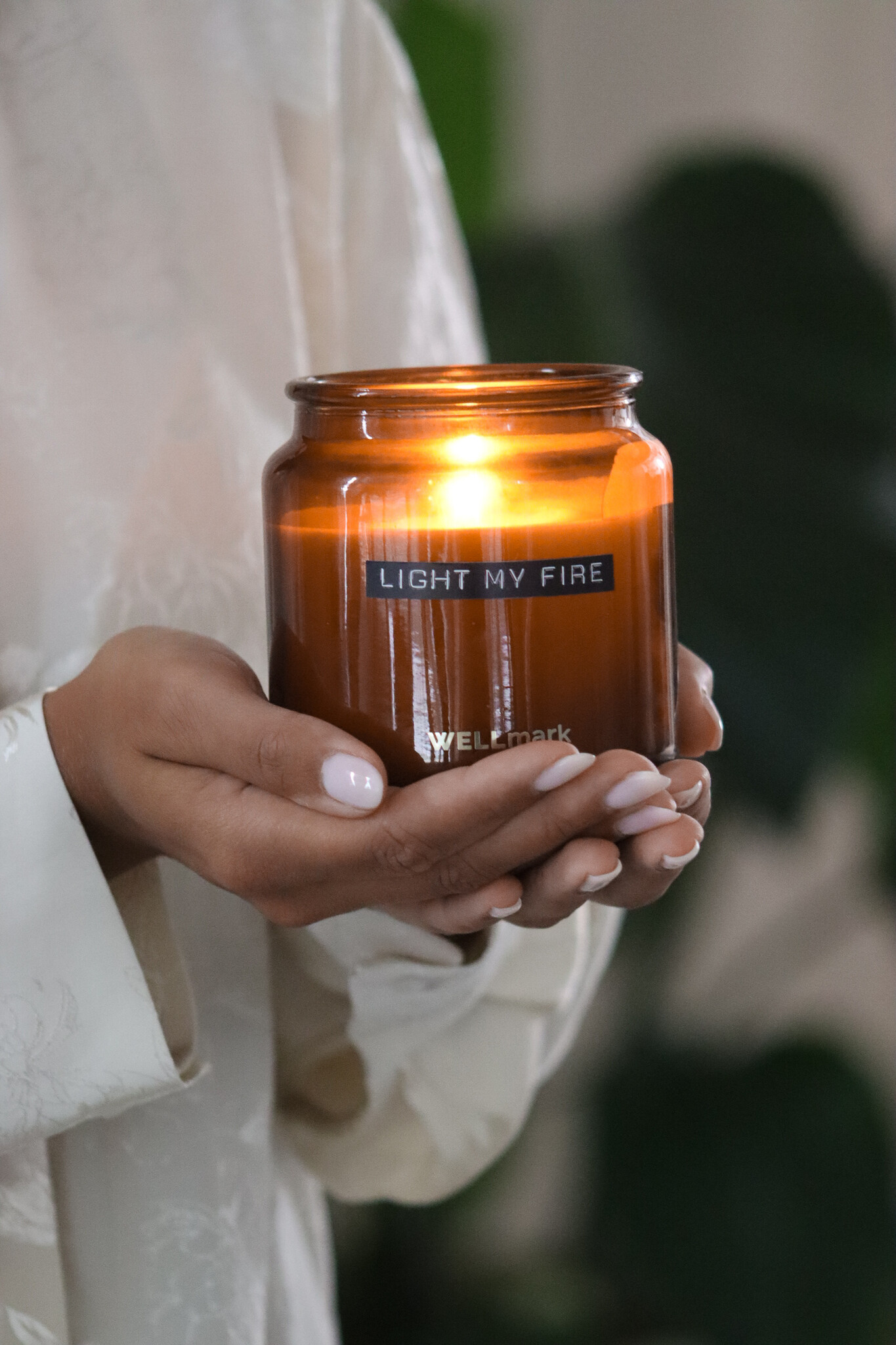 Wellmark Geurkaars Cedarwood Light My Fire - Amber