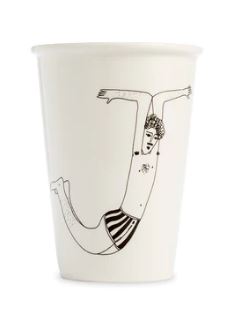 Helen B Beker XL J 320ml - Porselein - 9x12 cm