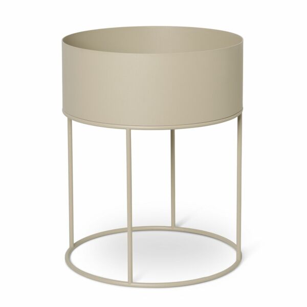 Ferm Living Bloempot op Staander Round Cashmere