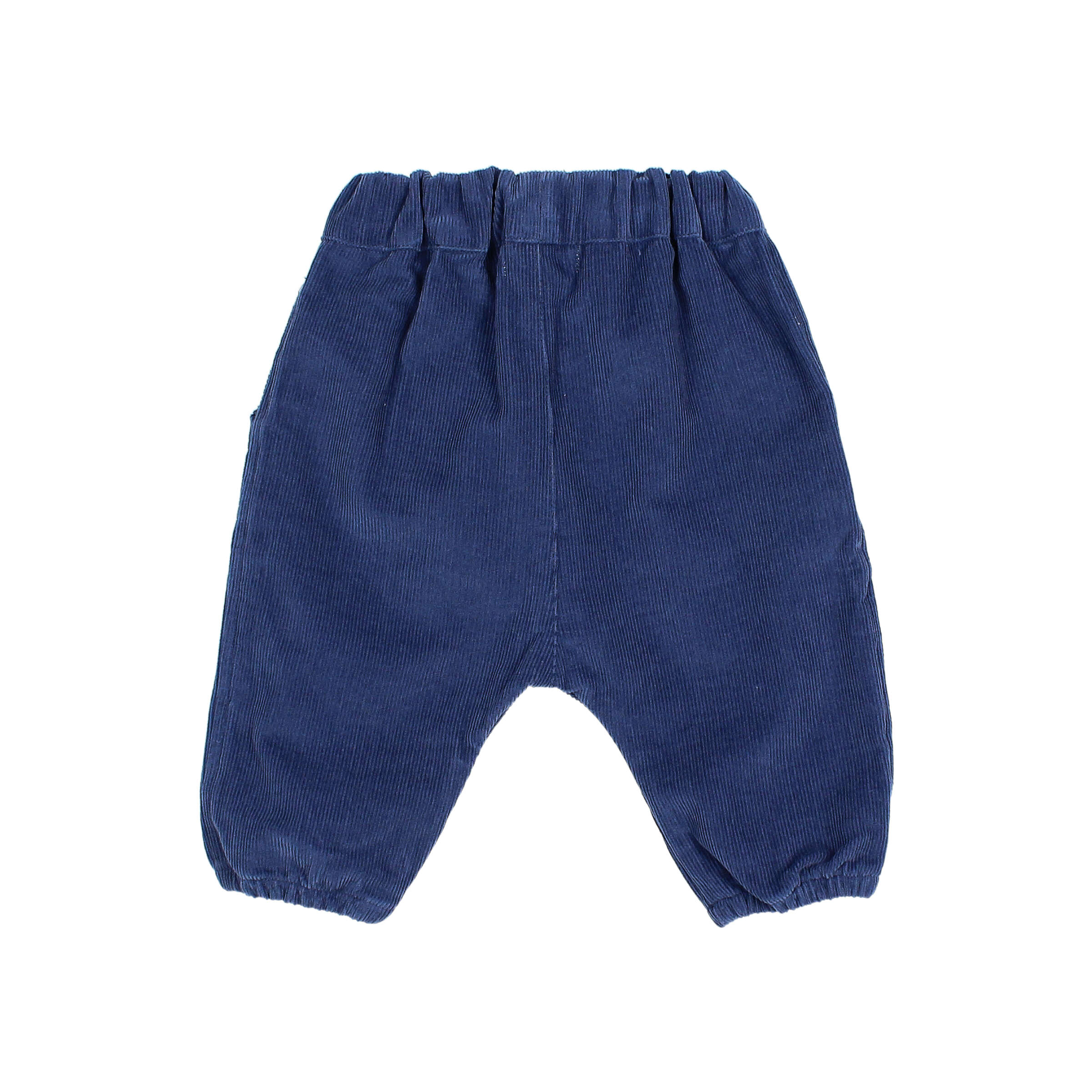 Buho Baby Broek Soft Velours Marine