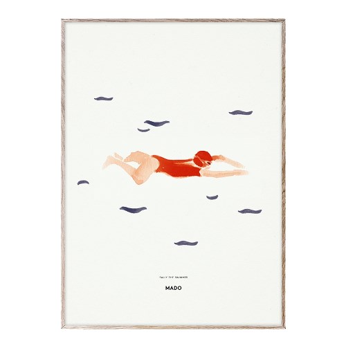 MADO Poster Sally the Swimmer 50x70 cm