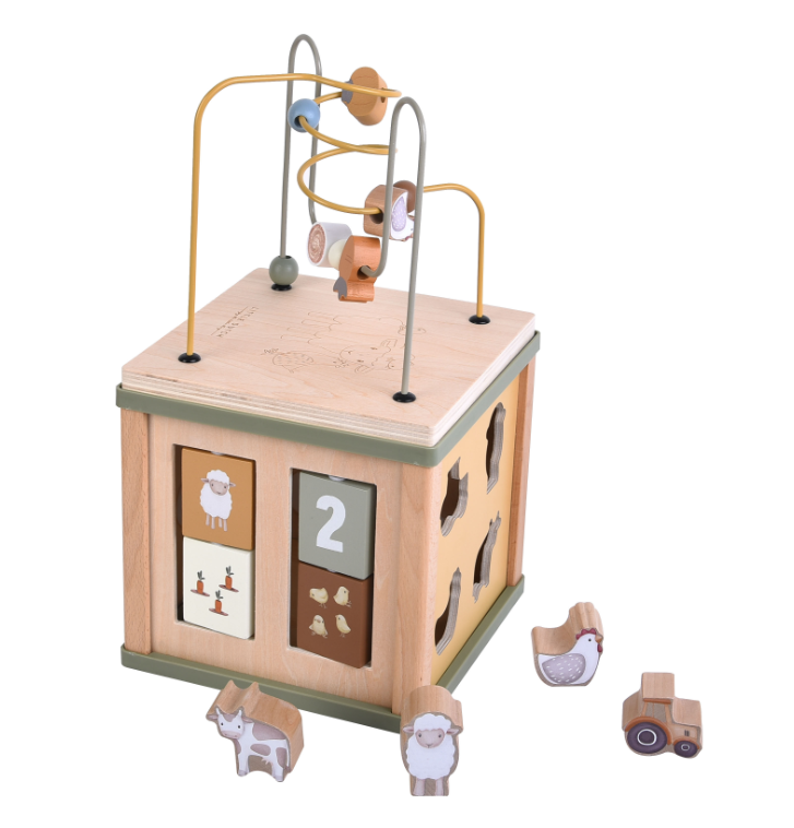 Little Dutch Activiteitenkubus Little Farm Boerderij