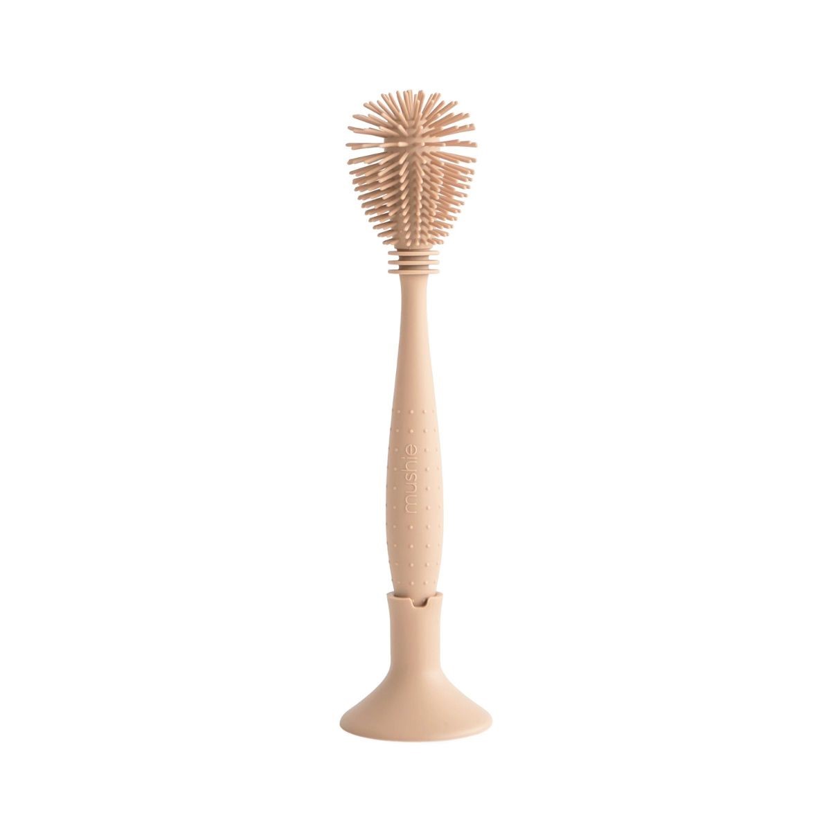 Mushie Flessenborstel Silicone Naturel