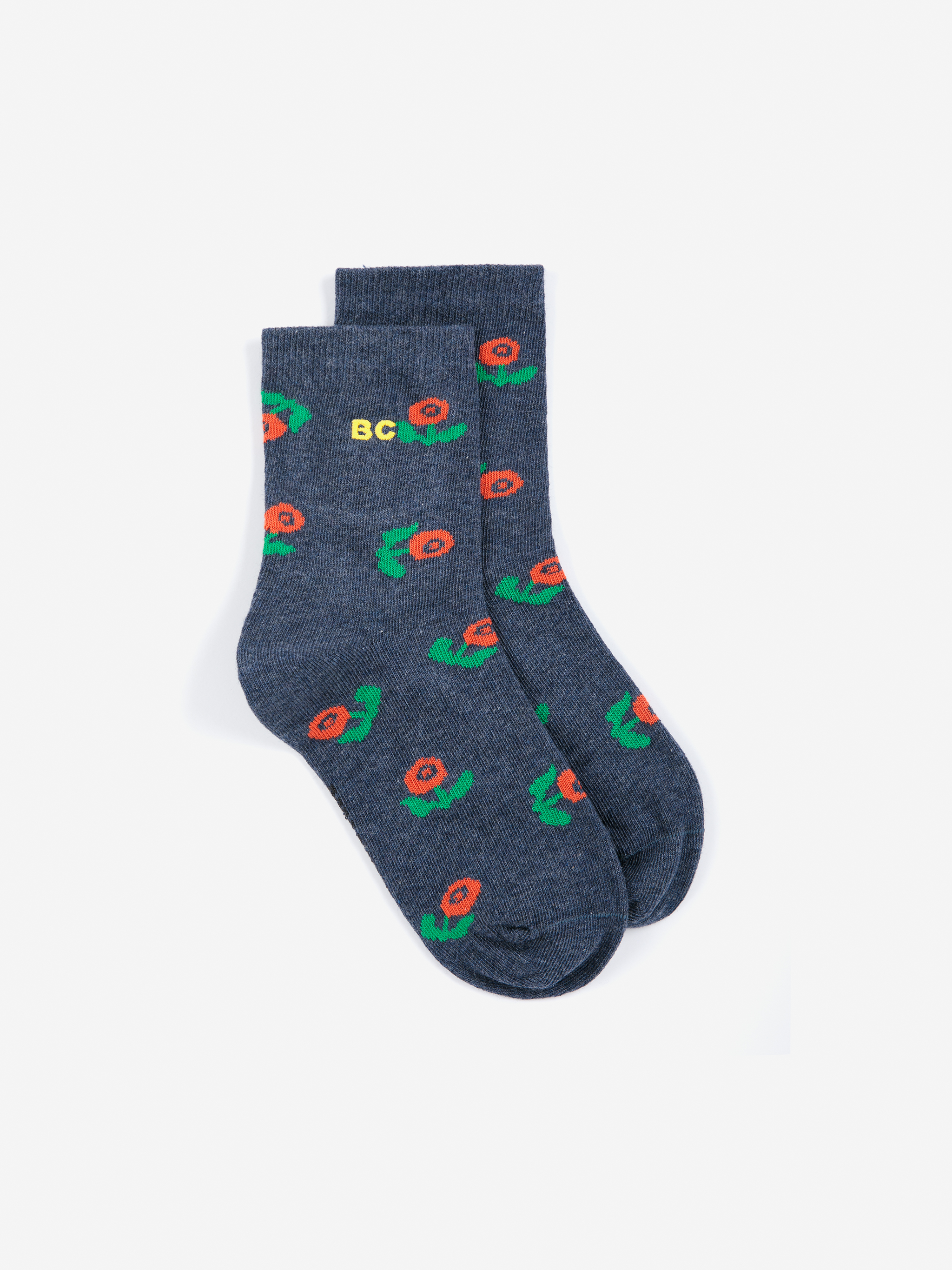 Bobo Choses Sokken Kort Stamp Bloom All Over - maat 26-28