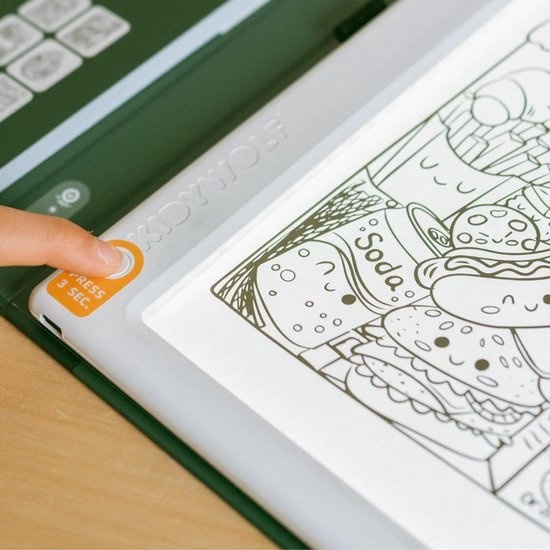 Kidywolf Kidydraw Pad Tekentablet Meli-Melo 30 Illustraties