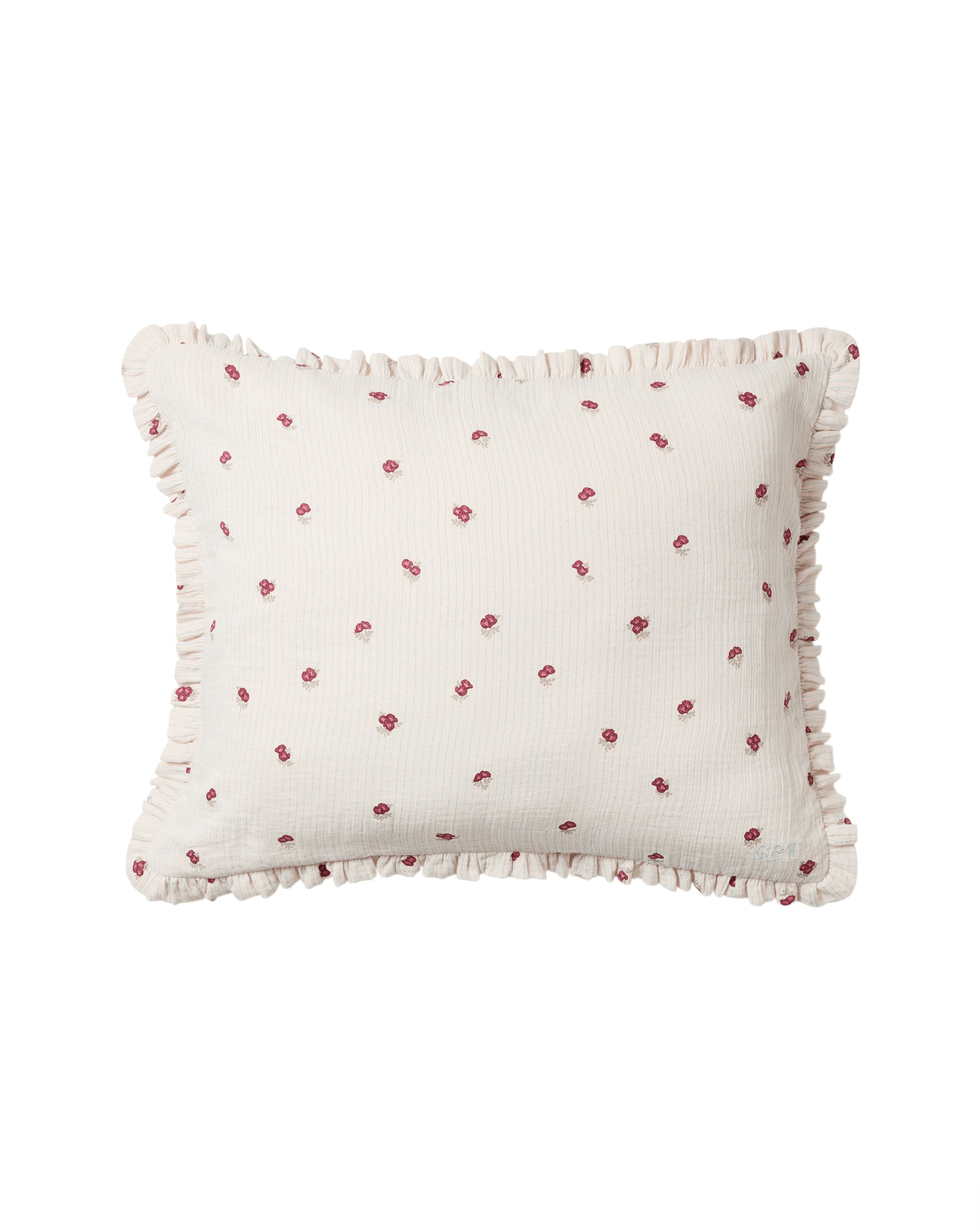 Garbo & Friends Kussensloop Tetra Frill Roseship 50x60 cm
