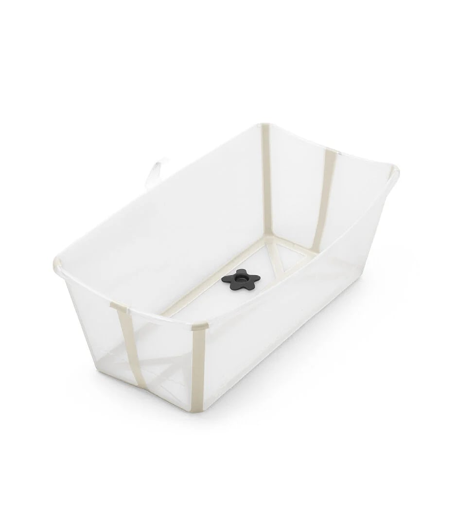 Stokke Flexi Bath Transparant Sandy Beige 0-4 jaar 64x24x34 cm