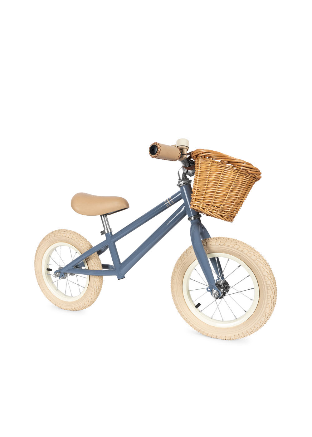 Konges Loopfiets Balance Blauw Gestreept +2 Jaar