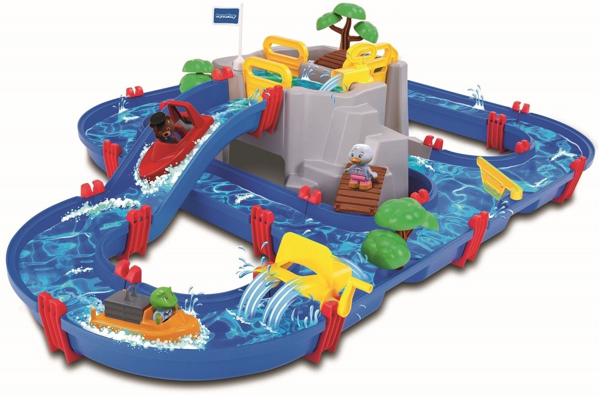 Aquaplay 1542 Mountain Lake speelset met berg en sluizen