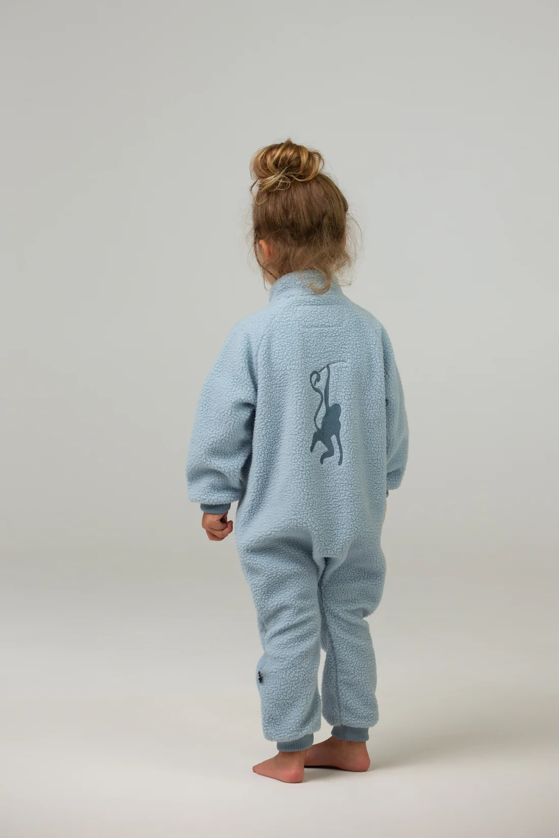 Ducksday Onesie Fleece Light Blue-Blue Sherpa