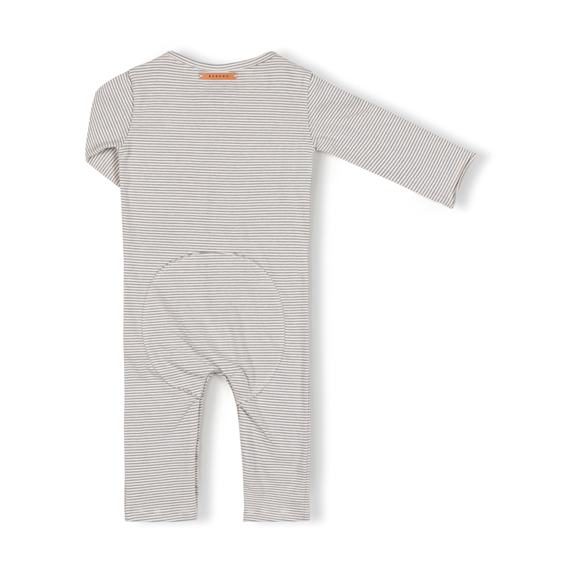 Nixnut Kruippakje Butt Storm Stripe Nb Unisex