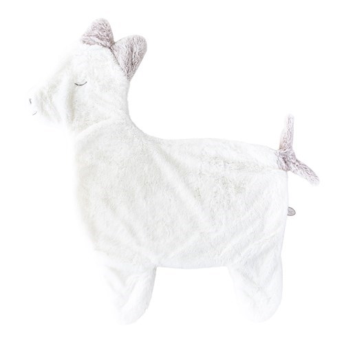 Dimpel Knuffeldeken Moppie Lulu Alpaca GrijsBeige  72 cm