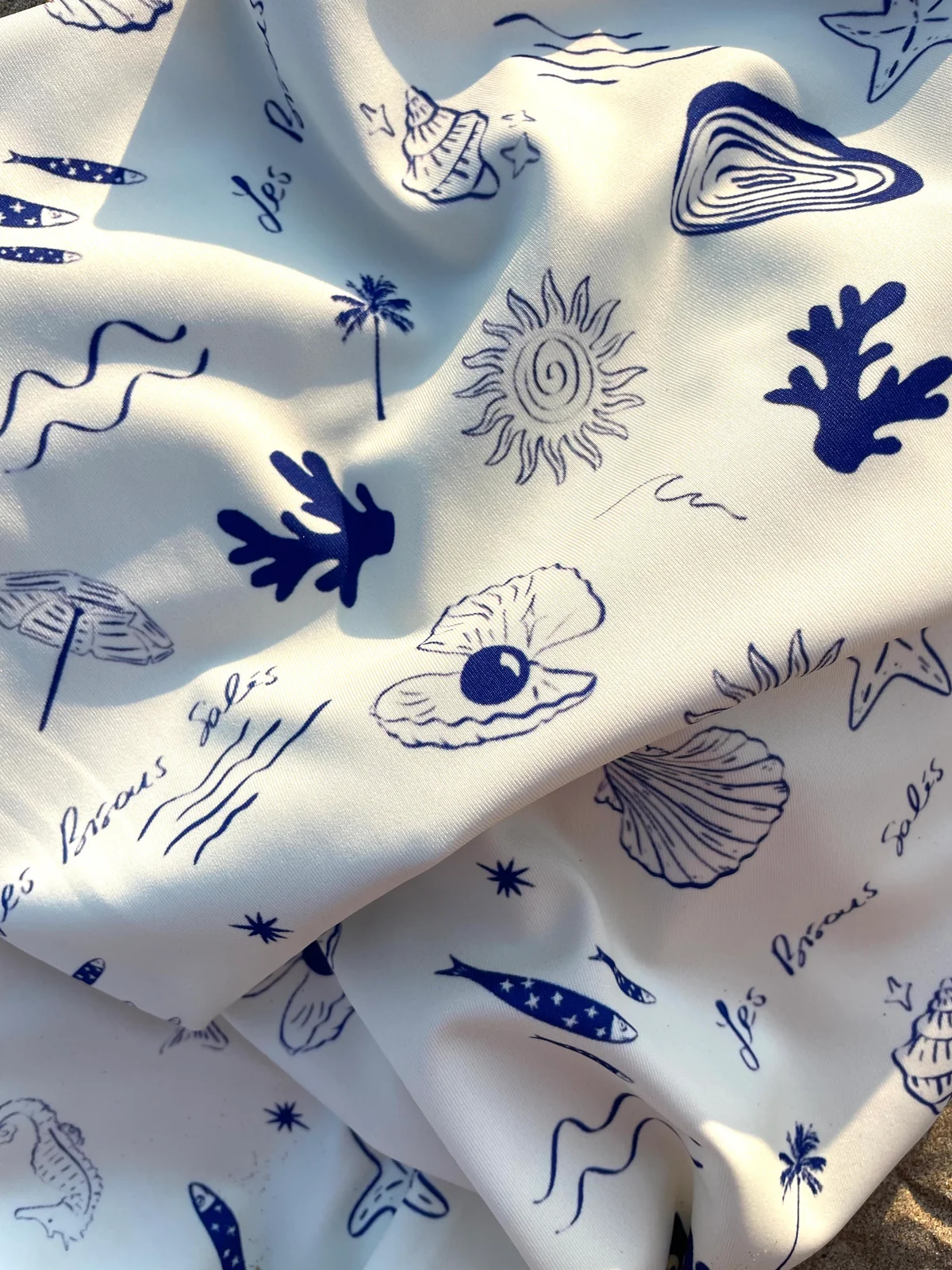 Monkose Draagzak Bisous Marée Print M