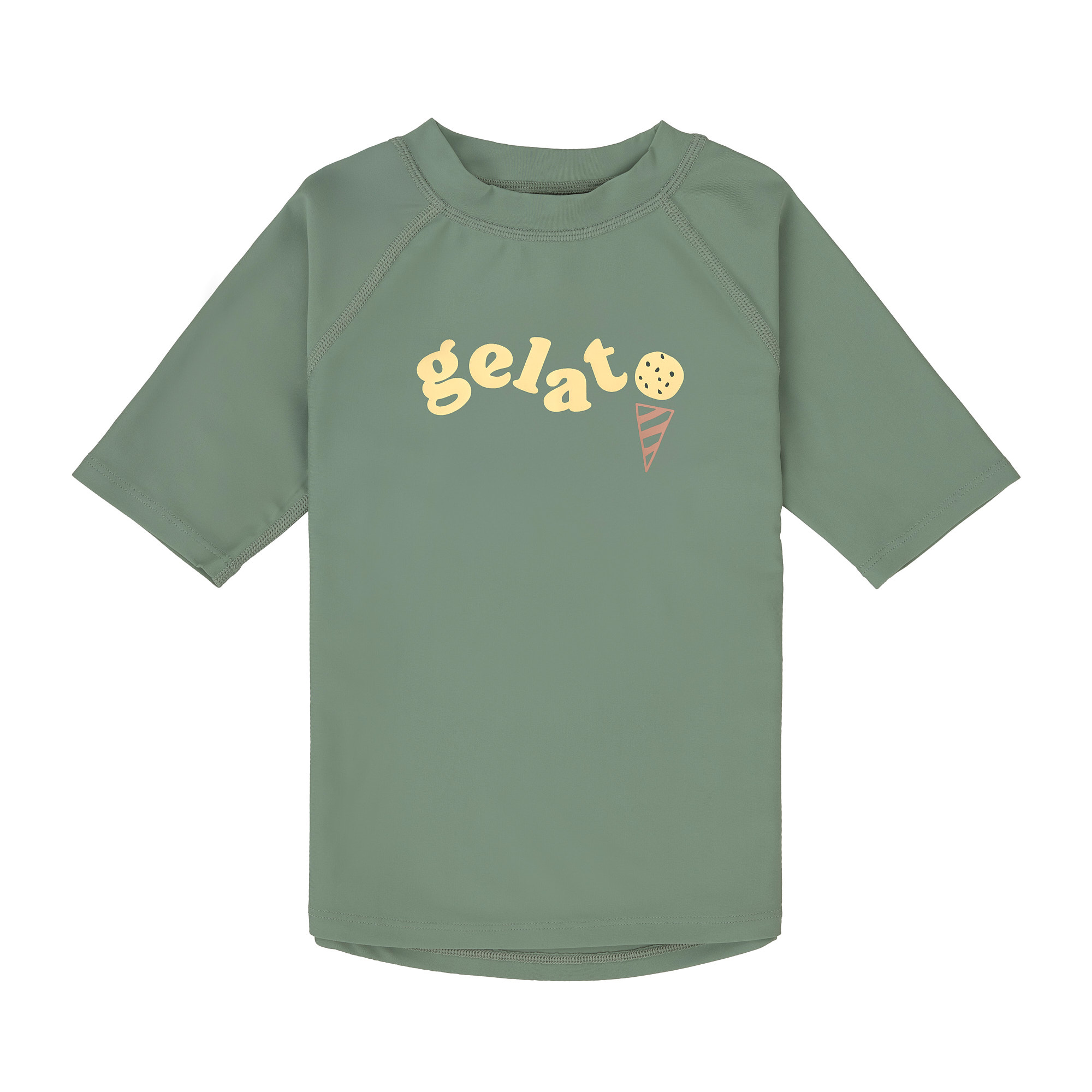 Lässig T-shirt  Km UV Rashguard Green