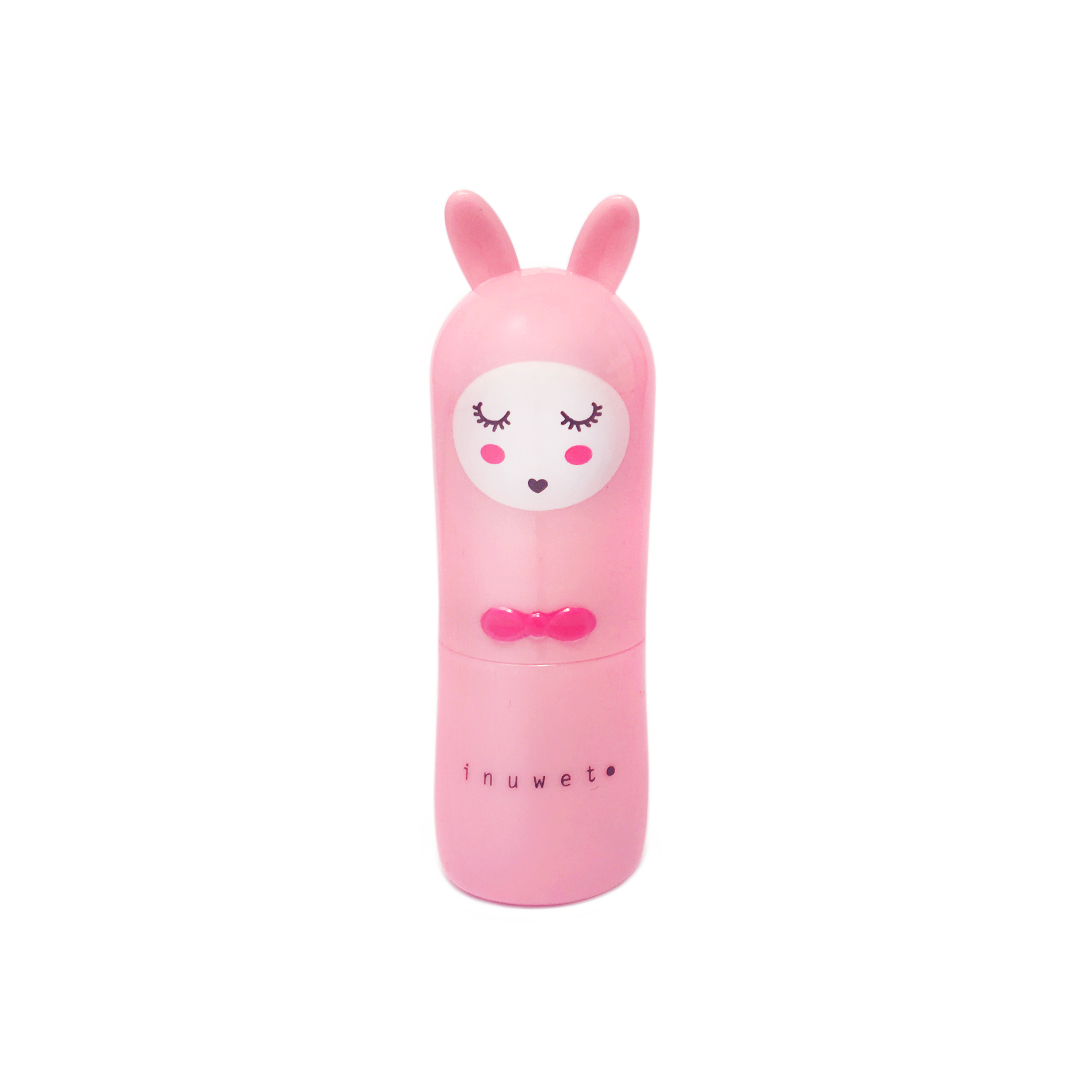 Inuwet Lippenbalsem Bunny en Rose - Strawberry