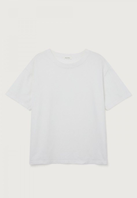 American Vintage Adult T-Shirt Fizvalley Wit - L