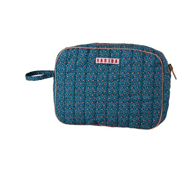 HABIBA / makeup clutch / rainbow voile / blue moon