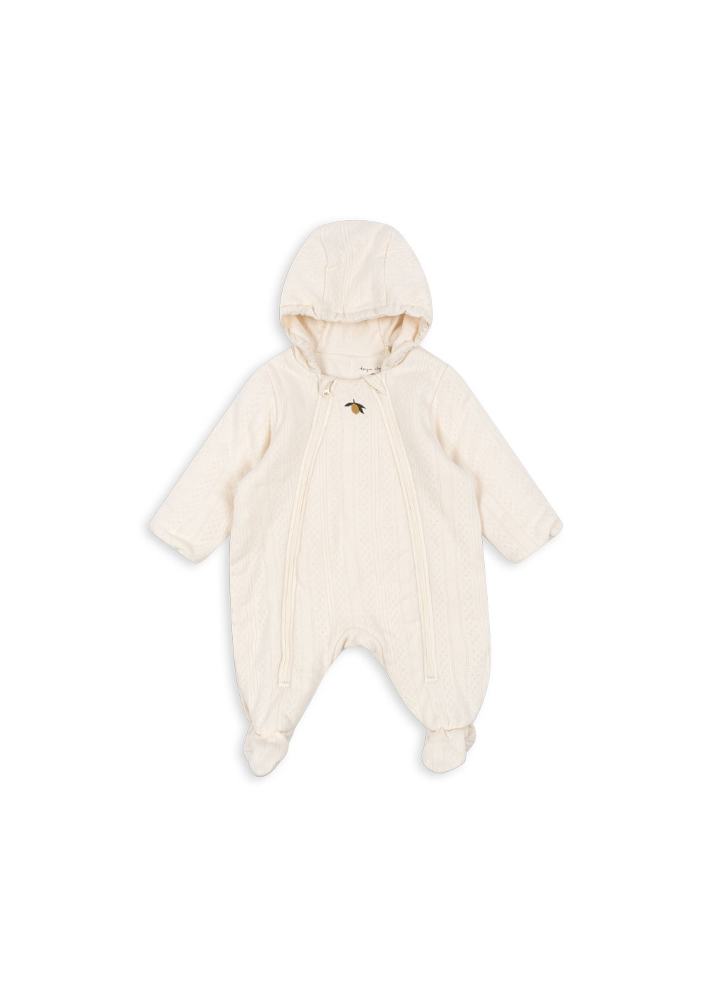 Konges Slojd Onesie Minna Padded Antique White - 3 maand