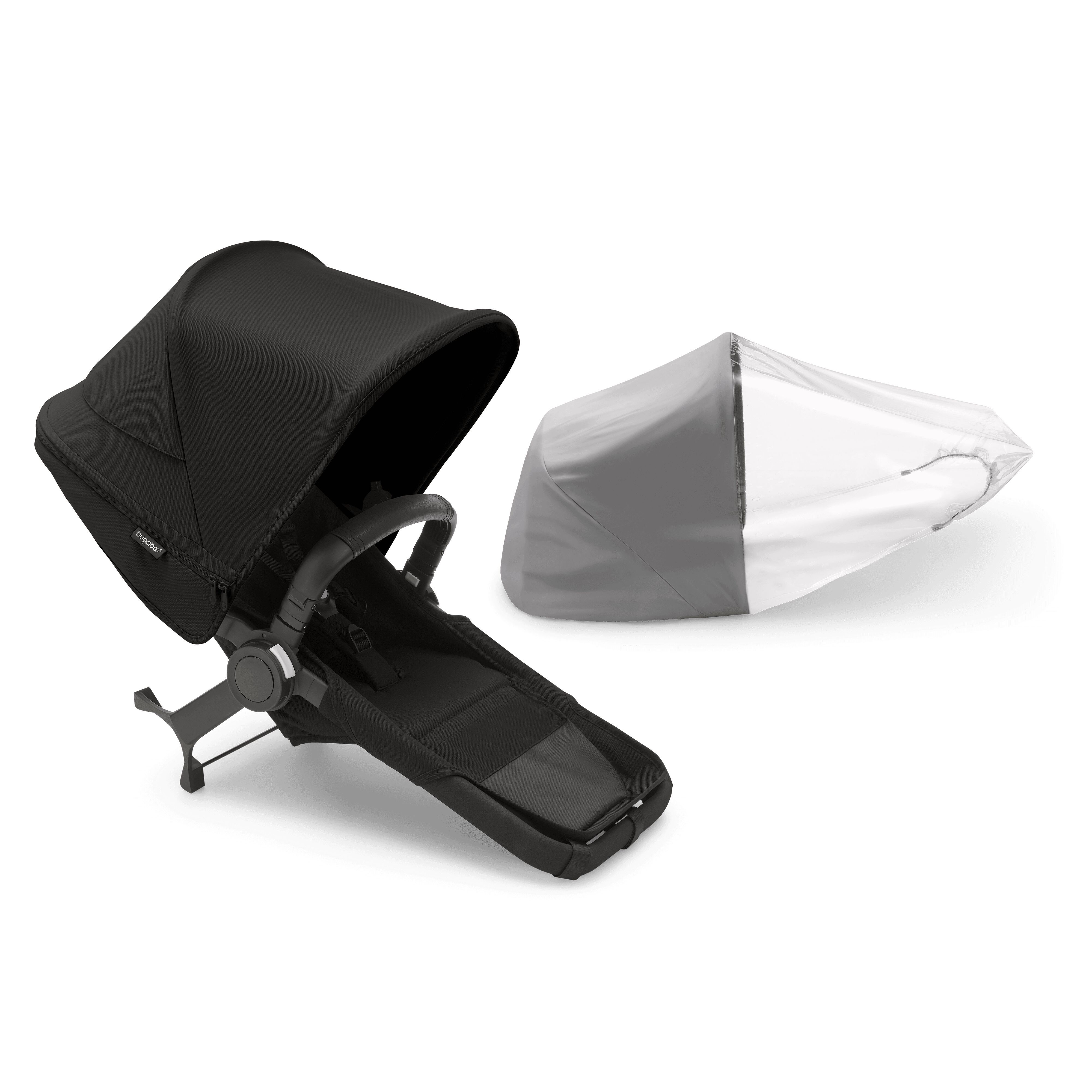 Bugaboo Seat Uitbreidingsset voor Donkey 5 Duo Midnight Black