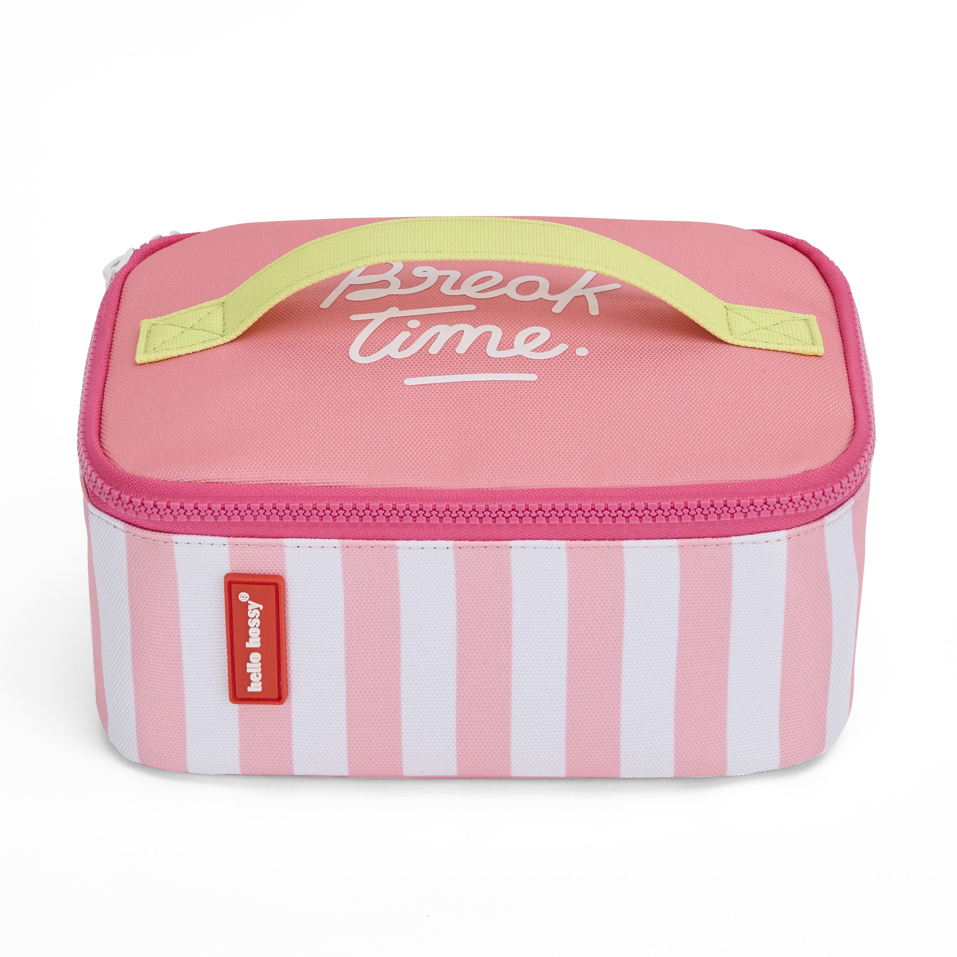 Hello Hossy Lunchtas Pink Stripes