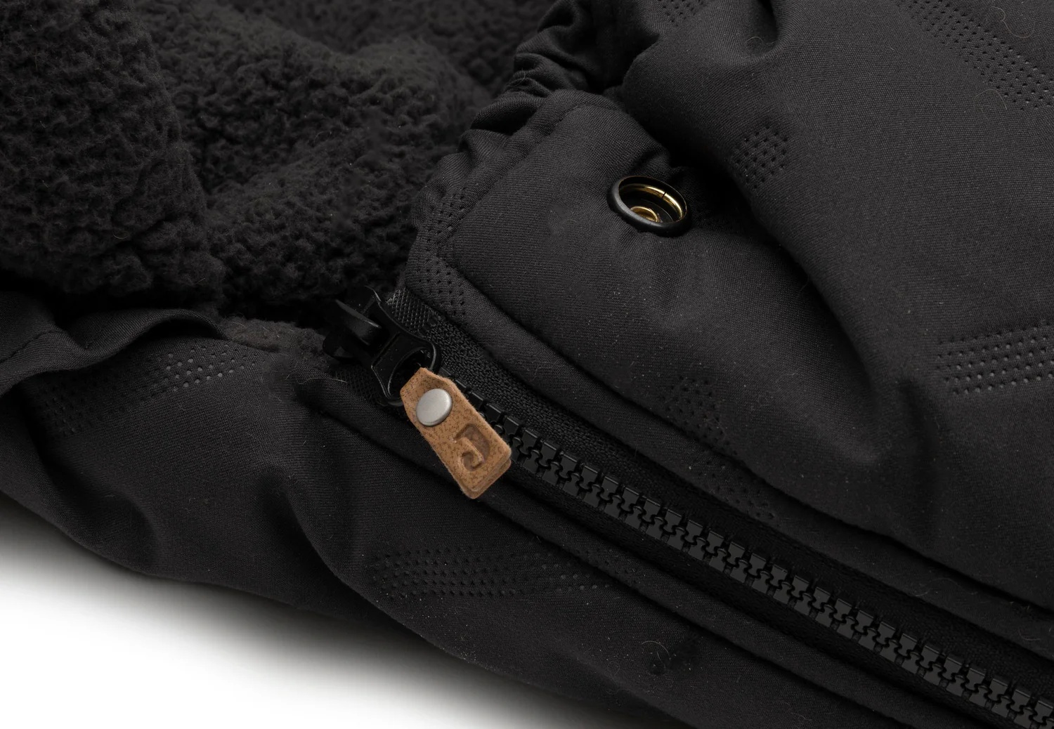 Jollein Voetenzak Buggy-Kinderwagen Embossed Nearly Black