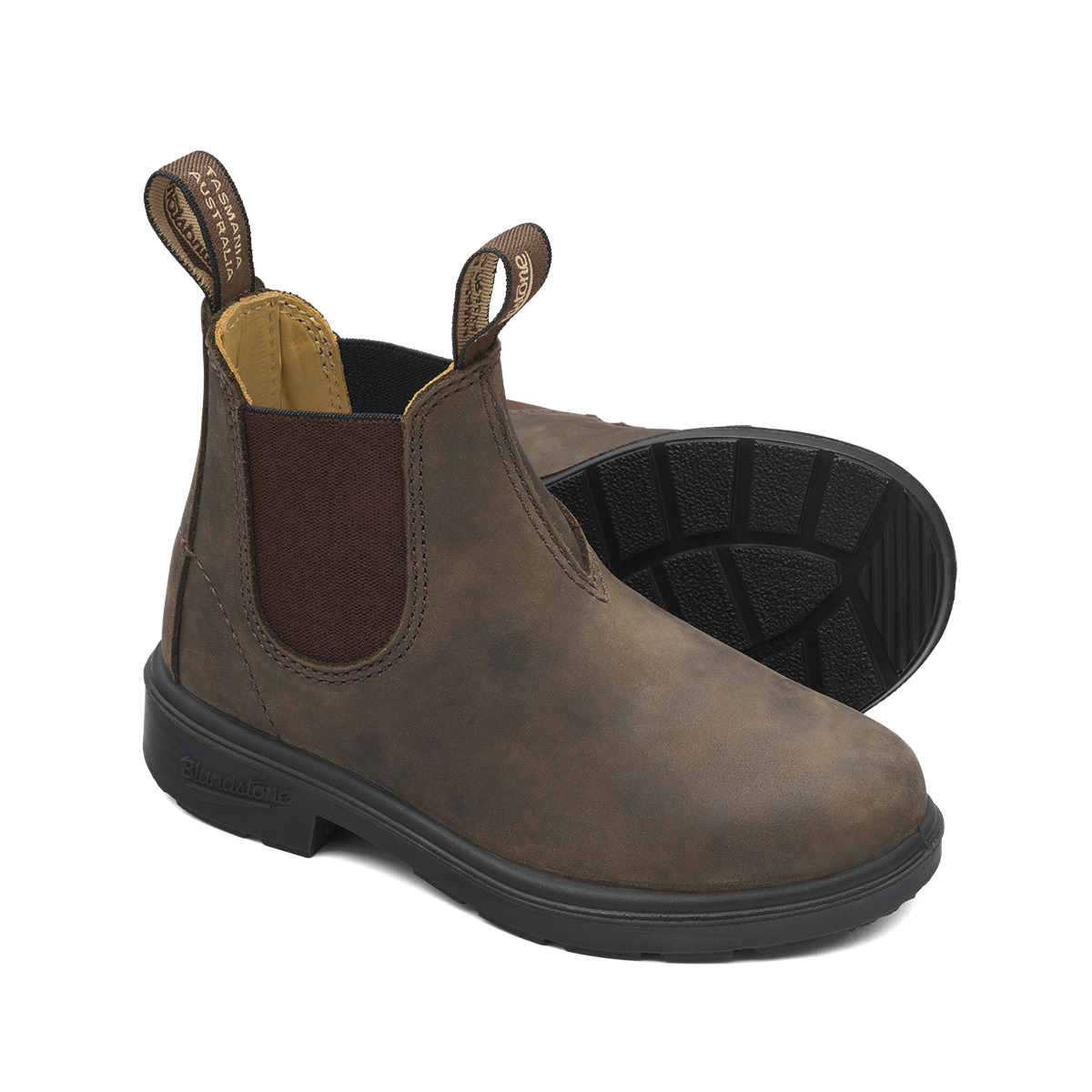 Blundstone Kids Boots Rustic Brown