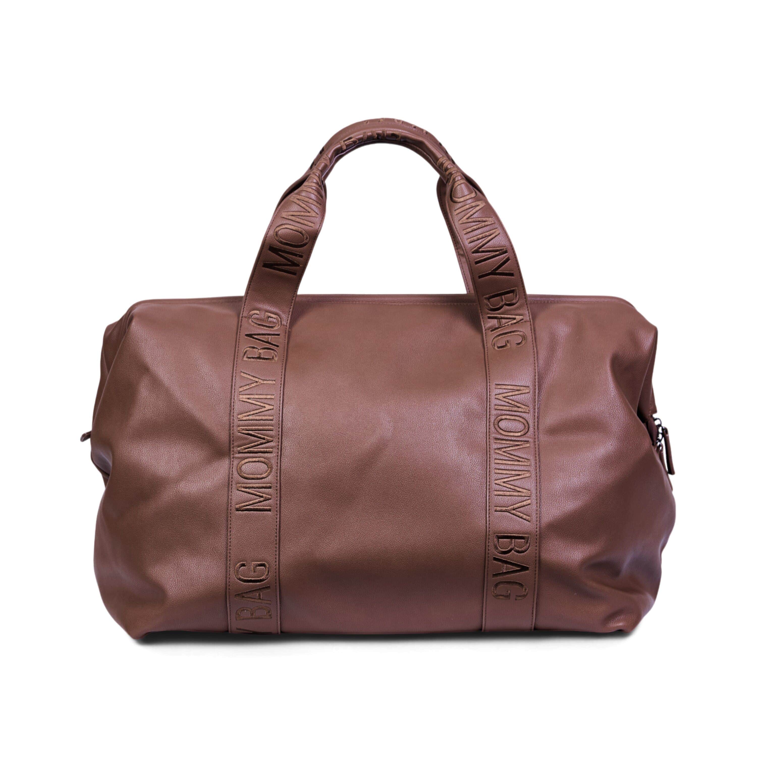 Childhome Verzorgingstas Mommy Bag Signature simili Dark Brown
