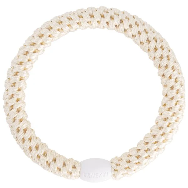 KKNEKKI Haarelastiek Ivory