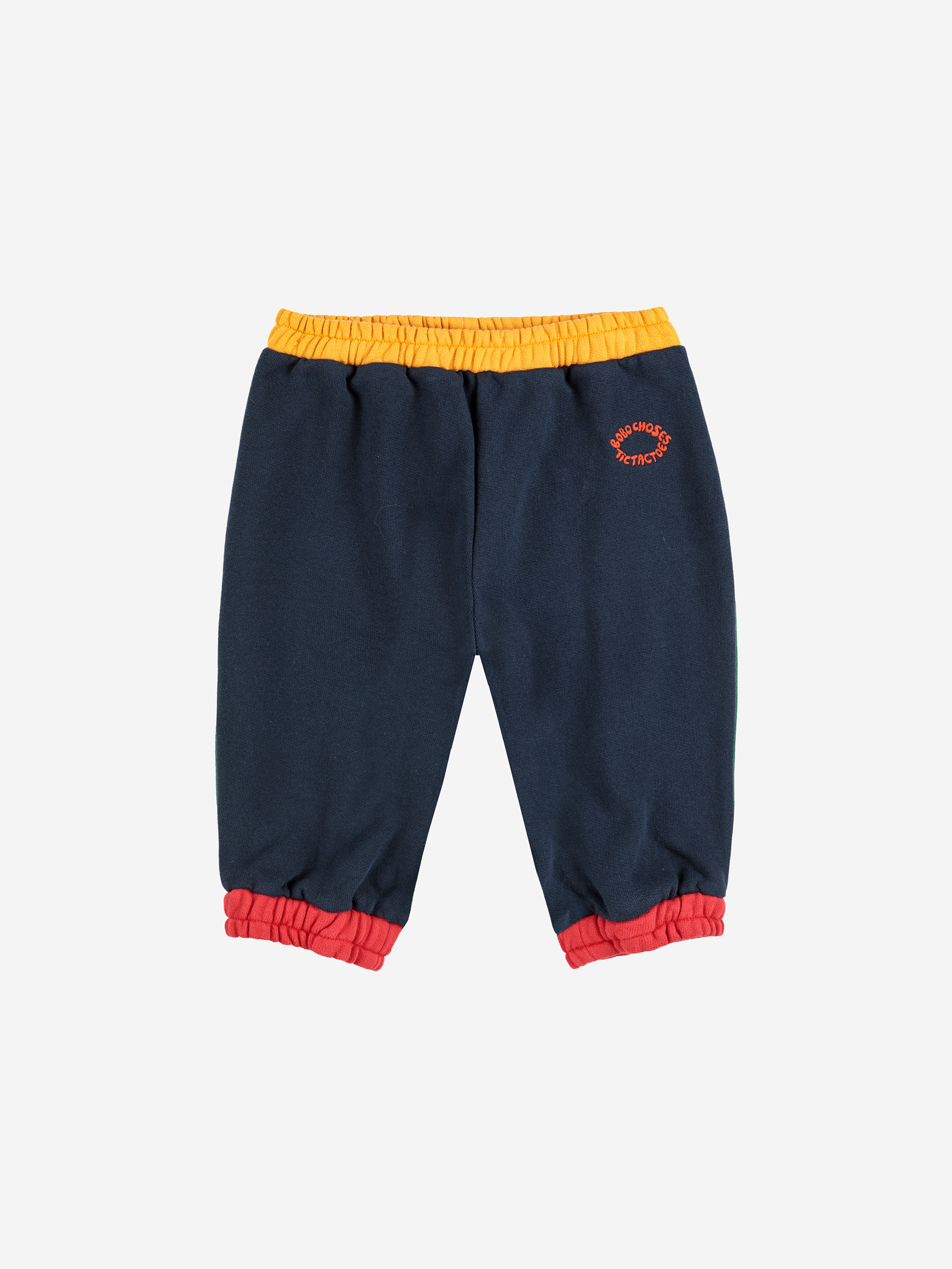 Bobo Choses Joggingbroek Color Block Red