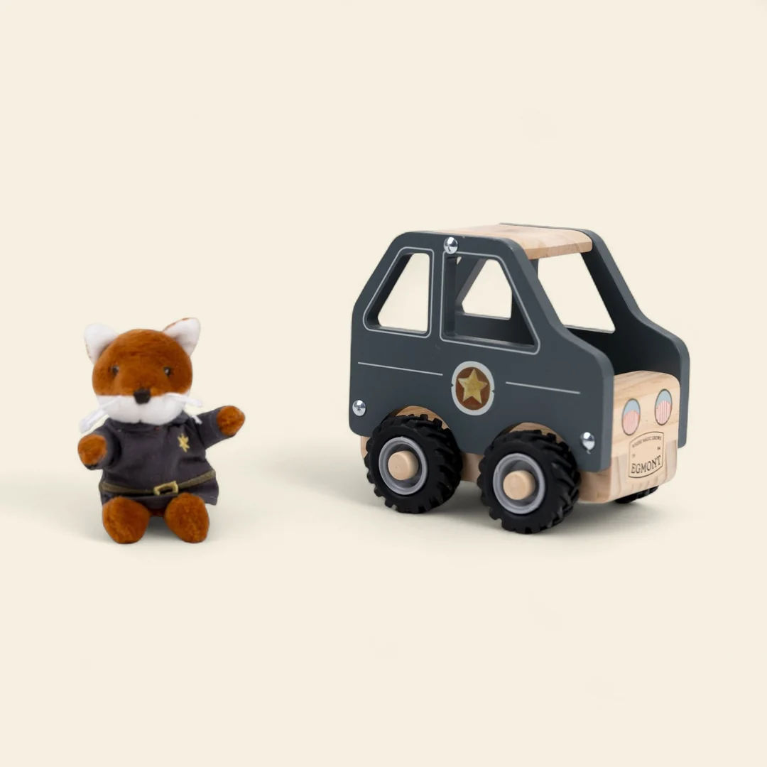 Egmont Toys Politieauto met Miniatuurvriendje Klein 12.7x10x11.9 cm