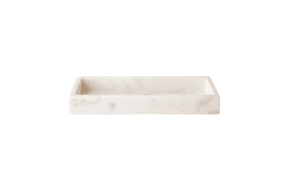 Wellmark Marble Tray White 30x13x4 cm