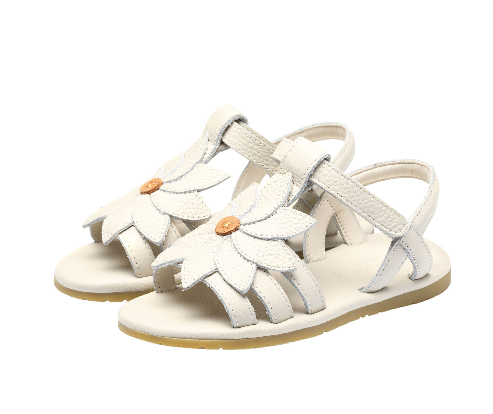 Donsje Sandaal Iles Fields Daisy Off White Leather