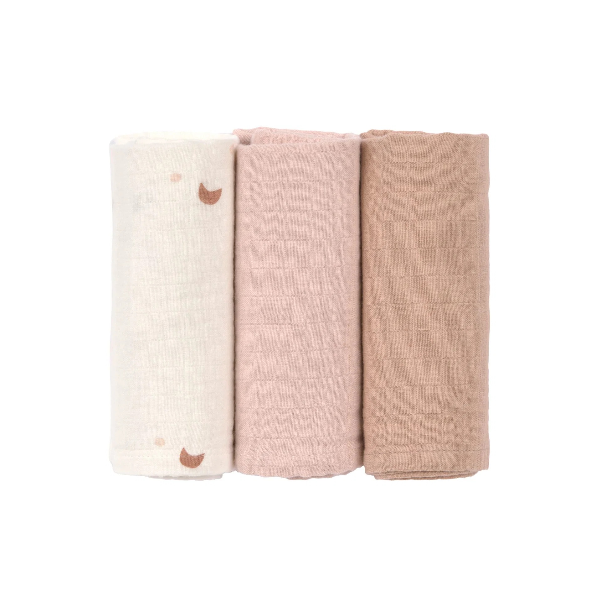 Lässig Tetradoek Cozy Loved Ones Macaron 60x60 cm - 3 stuks