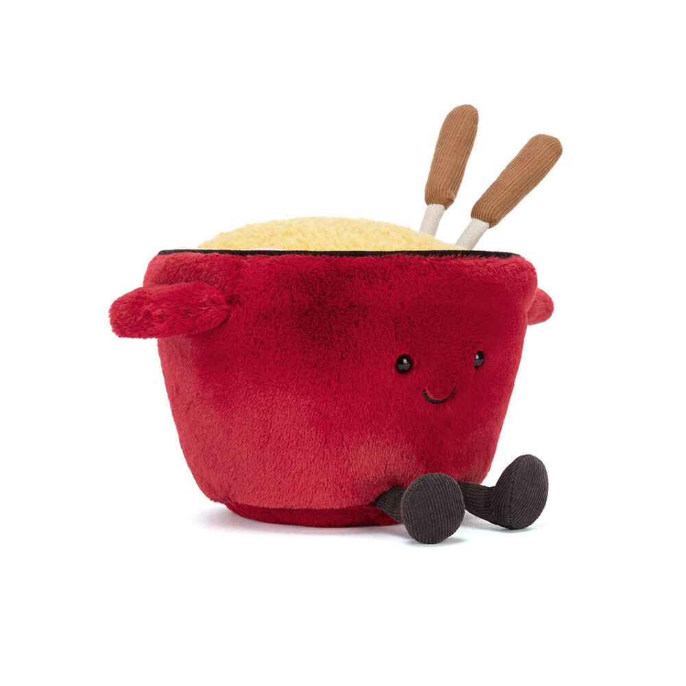 Jellycat Knuffel Amuseables Cheese Fondue 9 cm