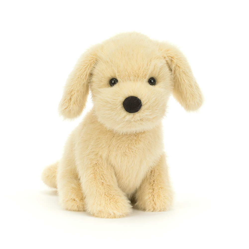 Jellycat Knuffel Golden Puppy 14x6x9 cm