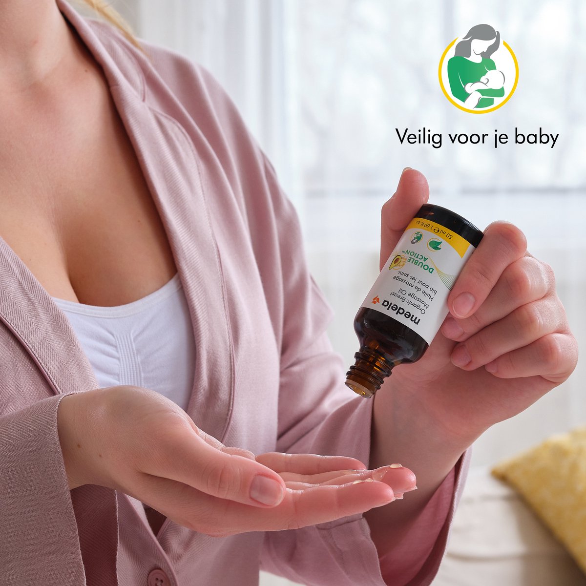 Medela Borstmassageolie Purelan Biologisch 50 ml