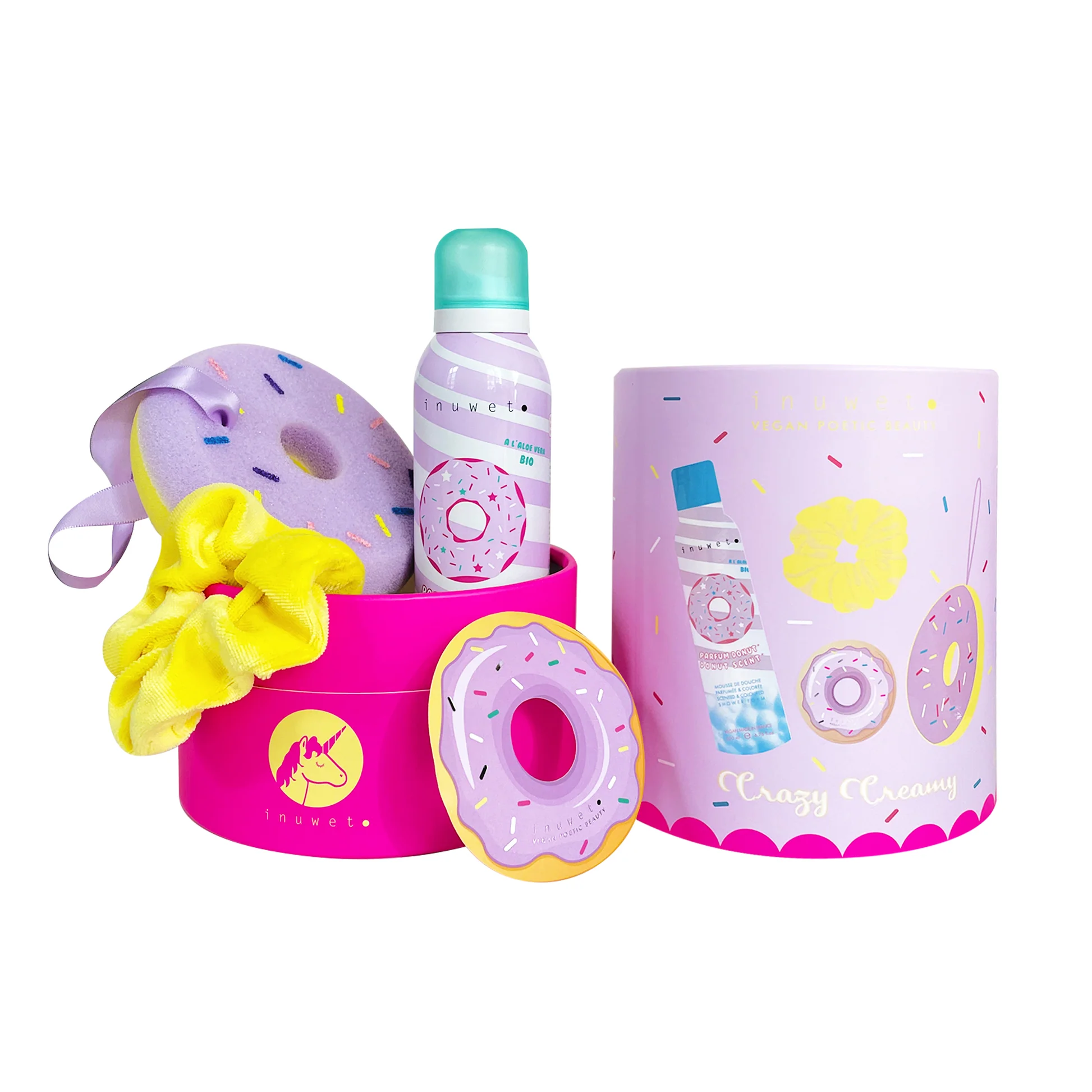 Inuwet Giftset Bad Donuts Crazy Creamy