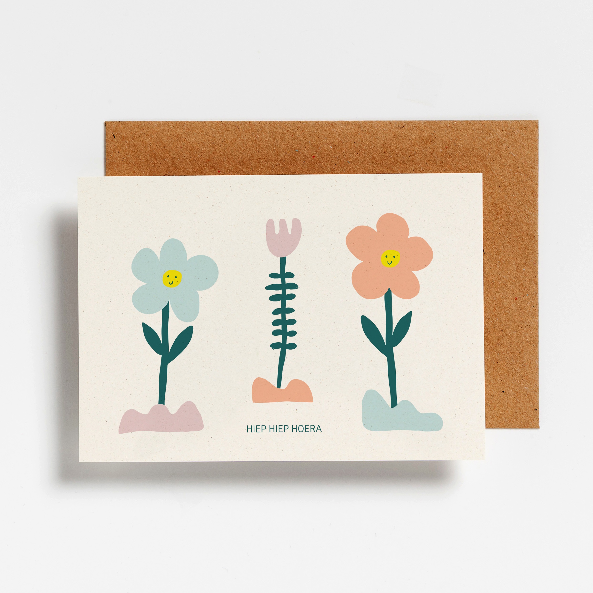 Hello August Wenskaart Hiep Hiep Hoera