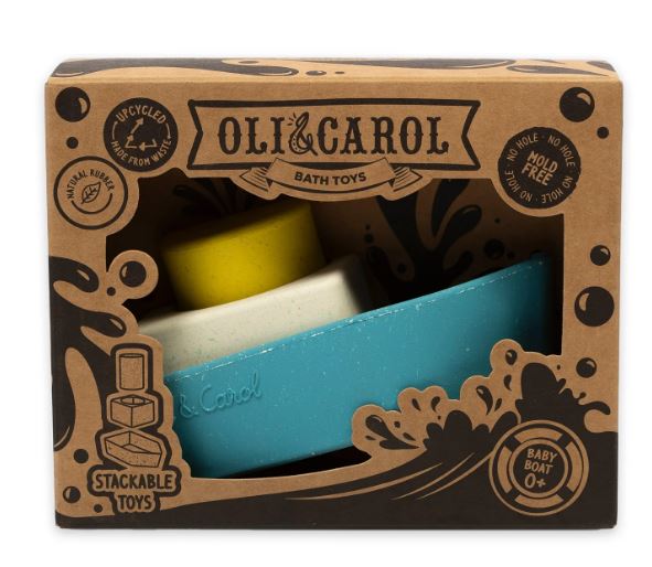 Oli & Carol Badspeelgoed Upcycled Boat Geel