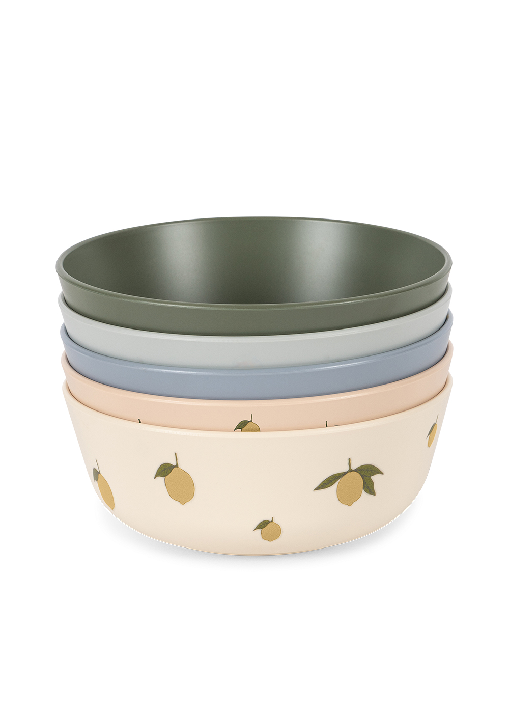 Konges Slojd Bowl Lemon Mix - 5 stuks