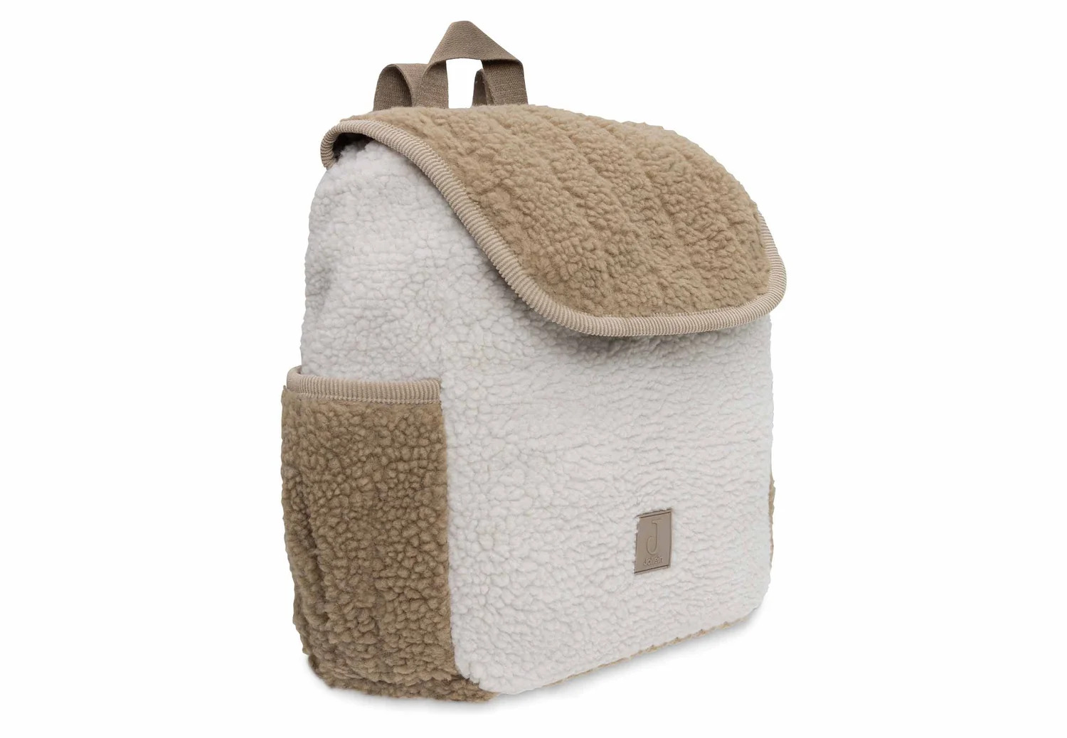 Jollein Rugzak Colourblock Naturel 12x24x29 cm