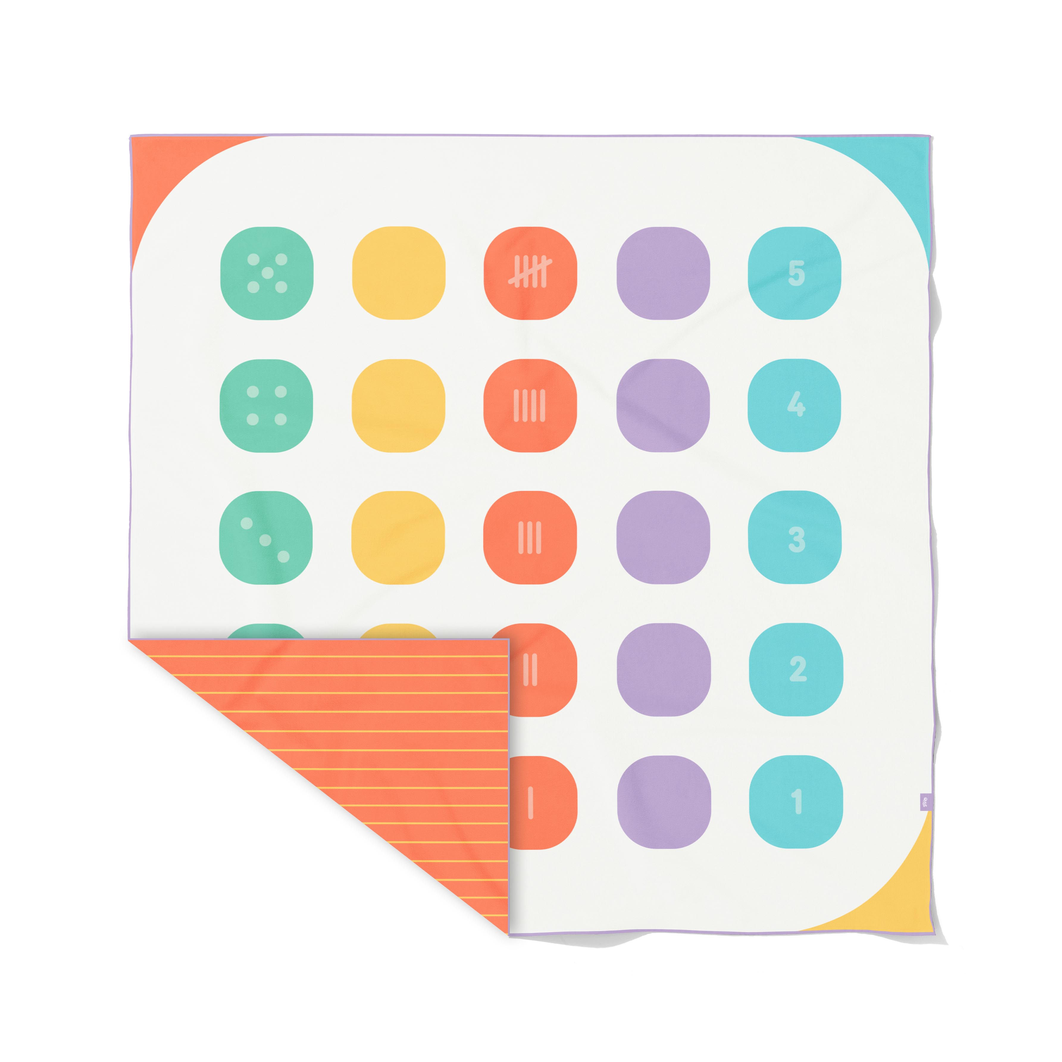 Quut Speelhanddoek Balance Game 180x180 cm